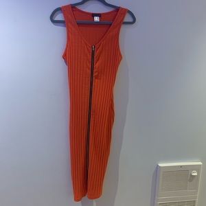 Sexy Zip-Front Venus Dress